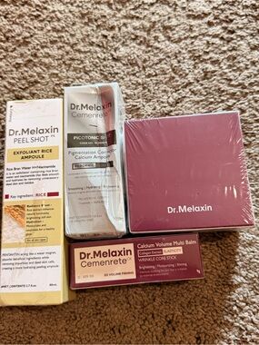 Dr. Melaxin Peel Hydrating Moisturizer & Treatment Set
